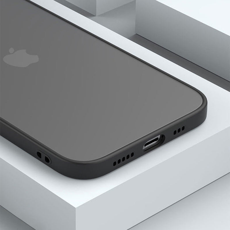 Acrylic Edge With Frosted Back Apple iPhone 13 Pro Max Cover iPhone 13 Pro Max June Trading   