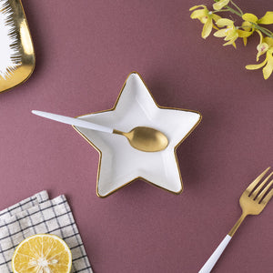 Aurulent Star Serving Plate Serving Bowls June Trading   