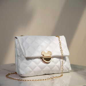 Mickey Embellished Sling Bag Women Sling Bag June Trading Frost White  