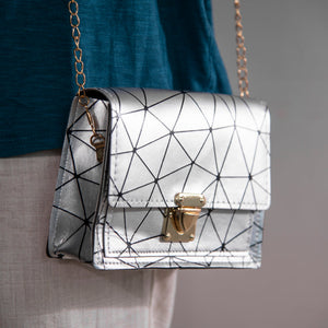 Geometric Abstract Sling Bag Women Sling Bag June Trading   