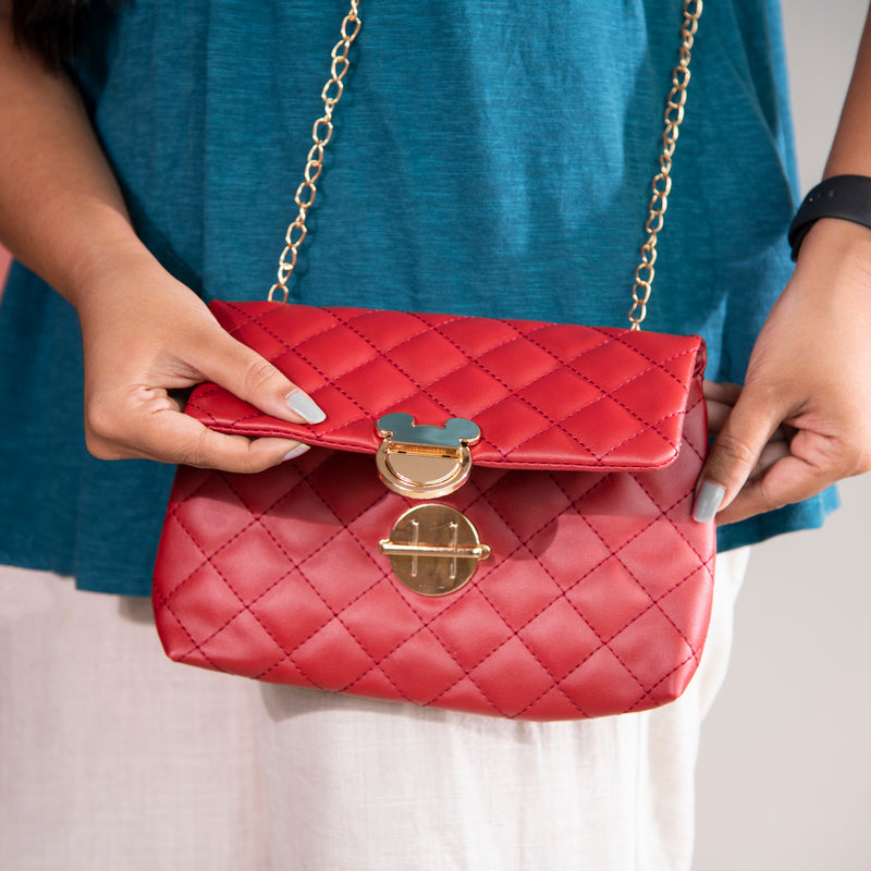 Mickey Embellished Sling Bag Women Sling Bag June Trading   