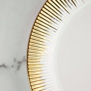 Aurulent & Crinkle Edge Dinner Plate Dinner Plates June Trading   