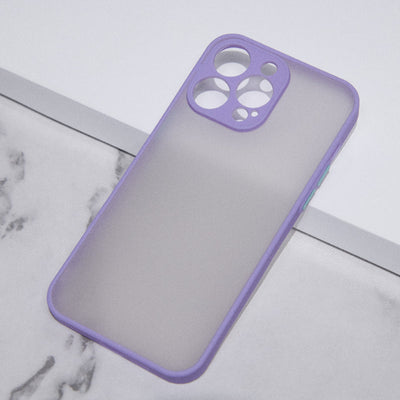 Acrylic Edge With Frosted Back Apple iPhone 14 Pro Cover Mobile Phone Cases June Trading Prettuy Plum  