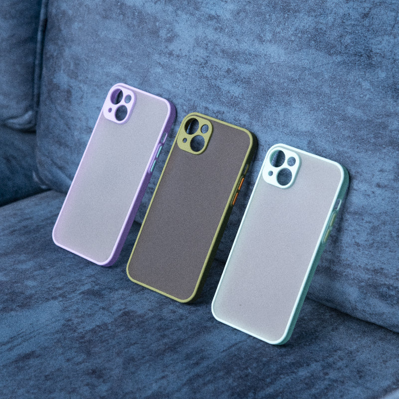 Acrylic Edge With Frosted Back Apple iPhone 14 Plus Cover Mobile Phone Cases June Trading   