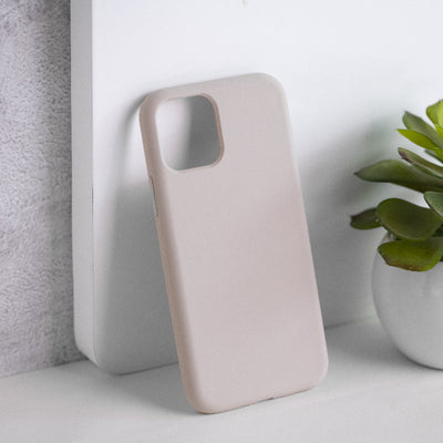 Pastel Aesthetic Silicone iPhone 11 Pro Protective Case iPhone 11 Pro June Trading Sand Beige  