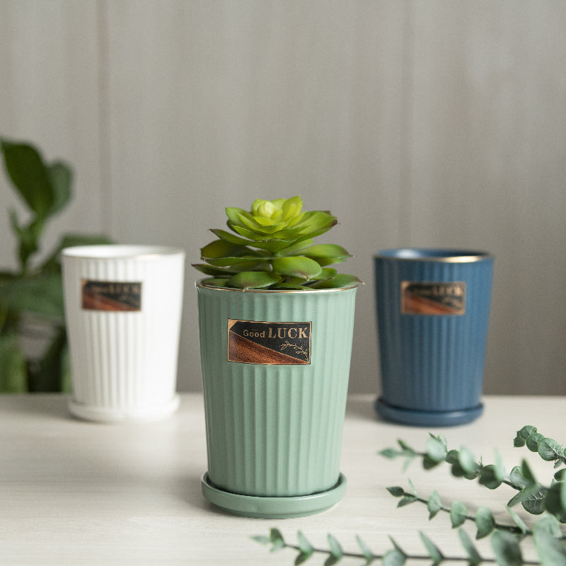 Nordic Ceramic Planter Cum Crockery Stand Vases June Trading   
