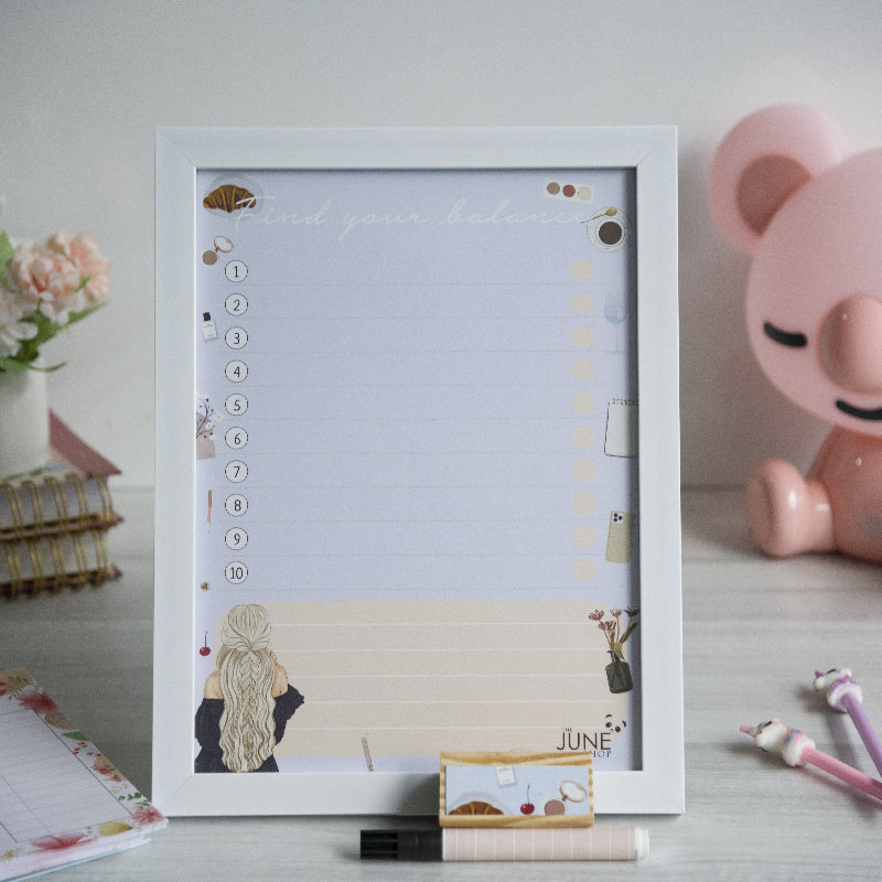 Find You Balance - Re-writable Planner Re-writable Planners June Trading   