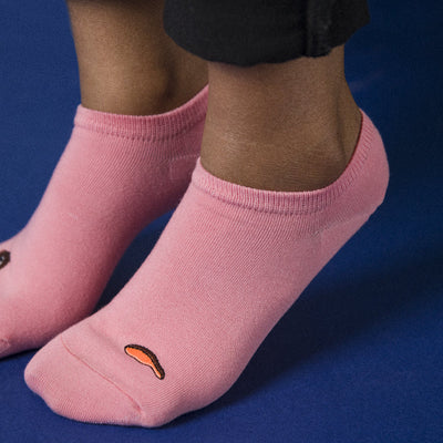 Cute Bear Pink Socks Women Sock ERL   