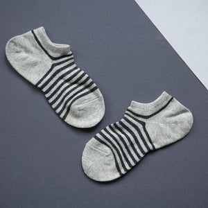 Classy Stripes Grey Socks Men Sock ERL   