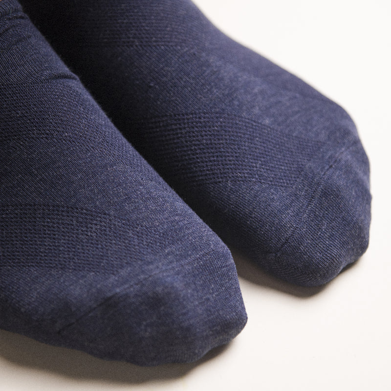 Berry Blue Solid Socks Men Sock ERL   