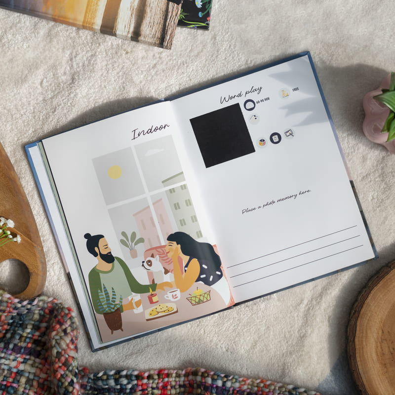 The Couple Notebook - Lets Make Memories Together Couple Notebook June Trading   