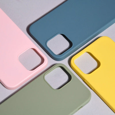 Colour Drop Silicone iPhone 14 Pro Max Case Mobile Phone Cases June Trading   
