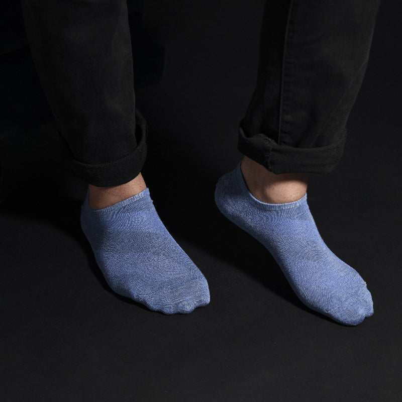 Powder Blue Socks Men Sock ERL   