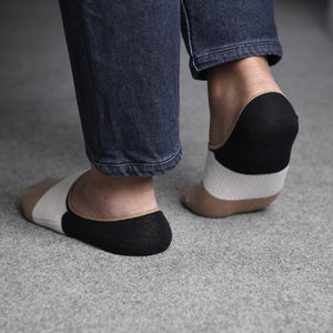 Neutral Block Design Socks Men Sock ERL   