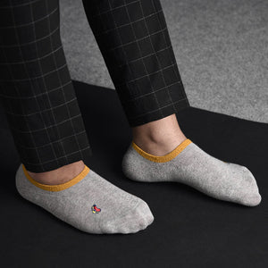 Little Heart Grey Socks Men Sock ERL   