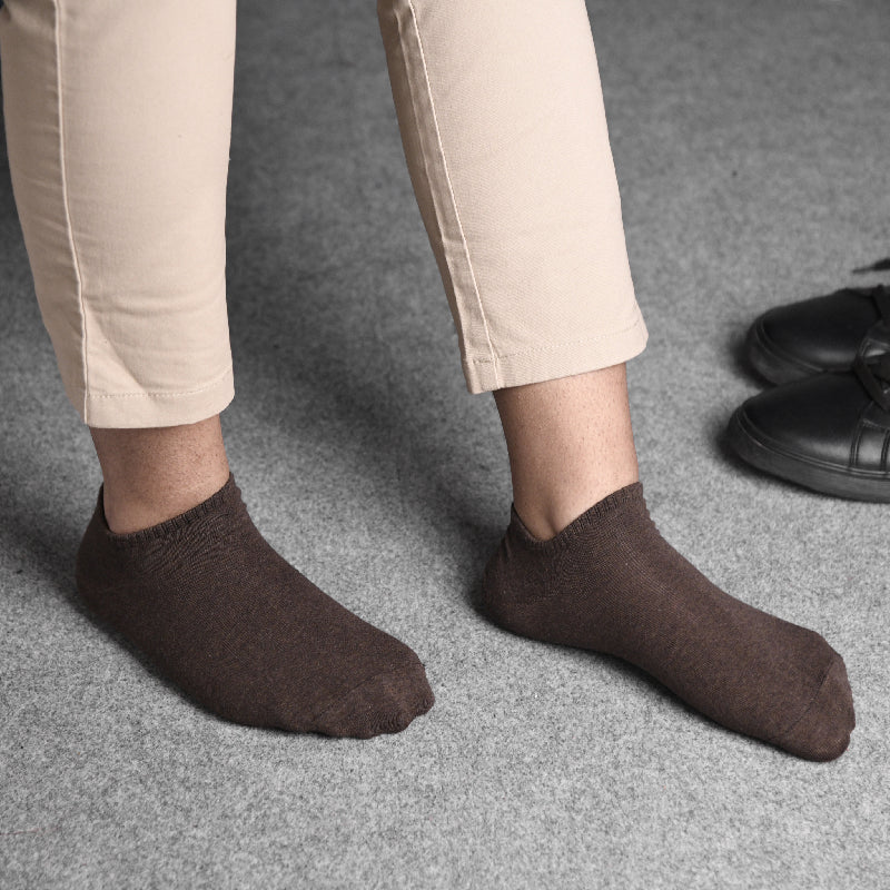Umber Brown Socks Men Sock ERL   