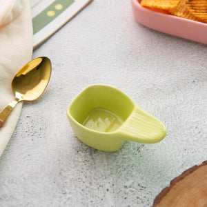 Dip Serving Ceramic Bowl Serving Bowls June Trading Mint Green  