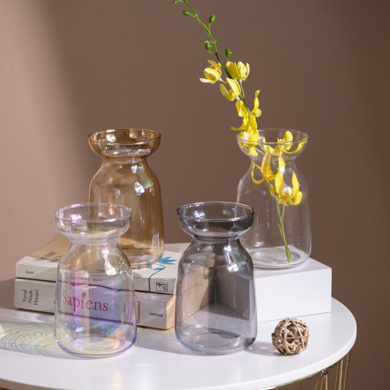 Timeless Prismatic Glass Vase