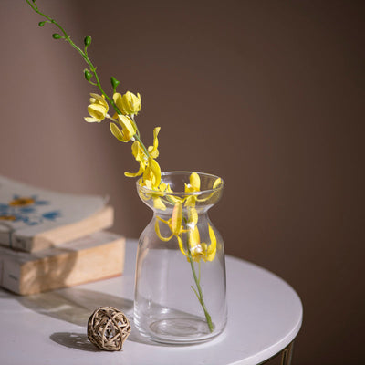 Timeless Prismatic Glass Vase Vases June Trading Transluscent Glass  
