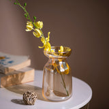 Timeless Prismatic Glass Vase Vases June Trading Golden Prismatic  