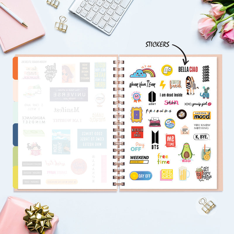 Undated Yearly Planner - Business Is My Cardio Undated Planners June Trading   