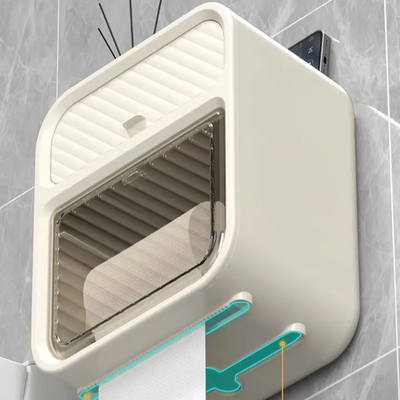 Compact Tissue Dispenser & Drawer Organizer