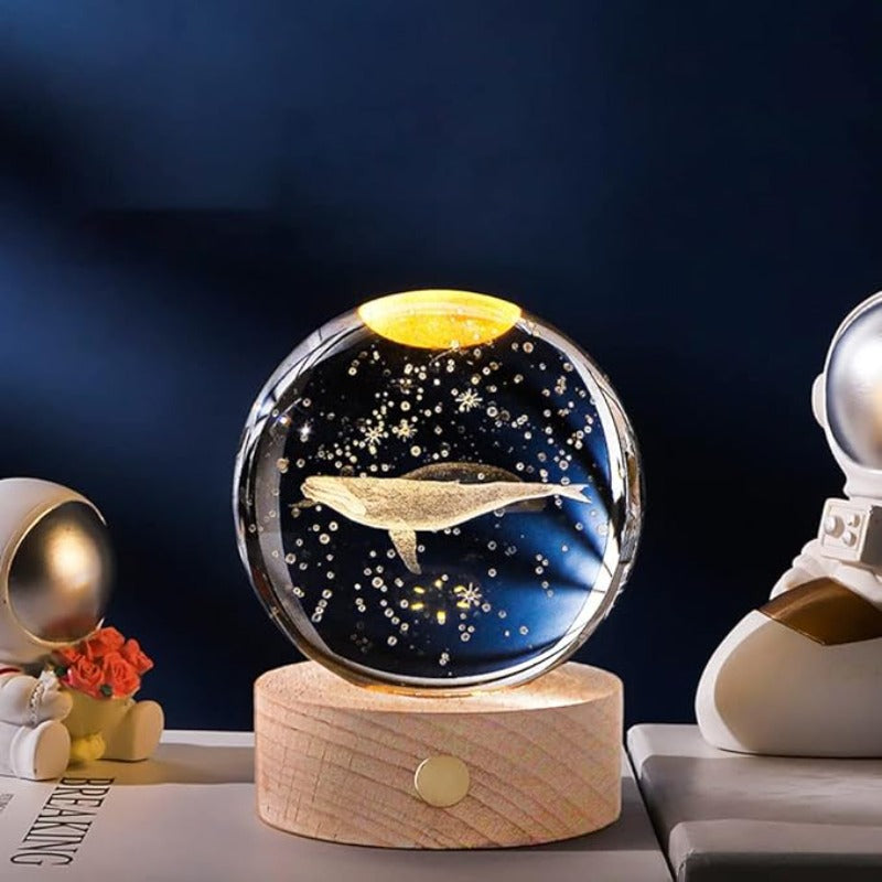 Whale World Night Lamp