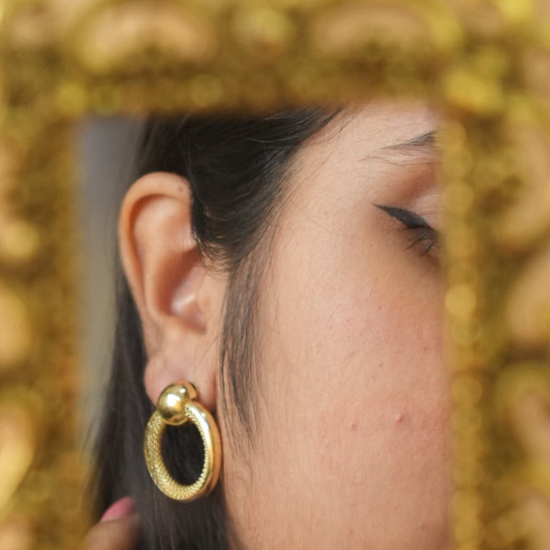 Sparkle & Shine Earrings - Textured
