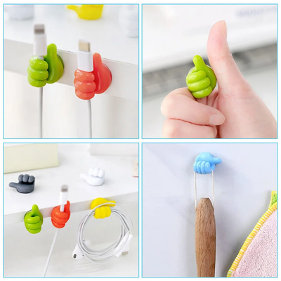 Thumbs-Up Delight: 10 Hooks Pack