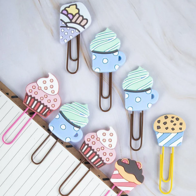 Pastry Pleasures: Bookmark & Pins Set
