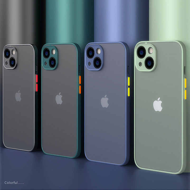 Acrylic Edge With Frosted Back Apple iPhone 12 Pro Cover iPhone 12 Pro June Trading   