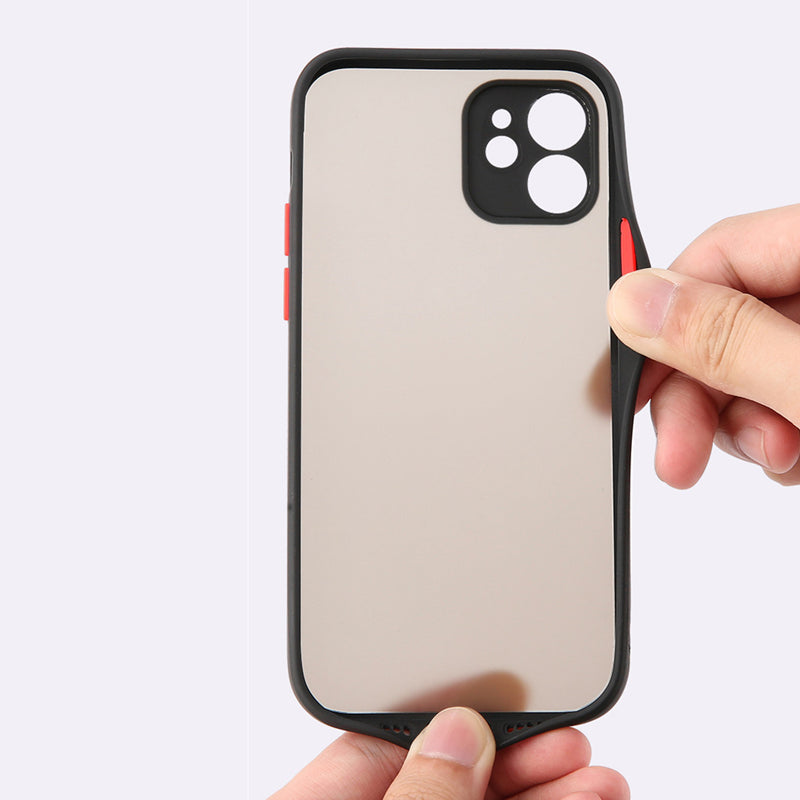 Acrylic Edge With Frosted Back Apple iPhone 13 Pro Max Cover iPhone 13 Pro Max June Trading   