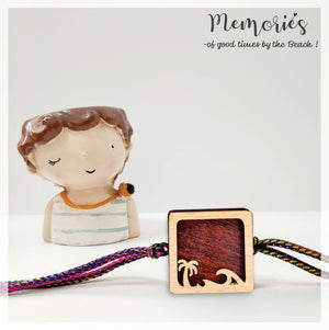 Photo Magnet Rakhi  - By The Beach Rakhis The June Shop Light  
