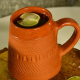 Traditional Terracotta Coffee Mugs