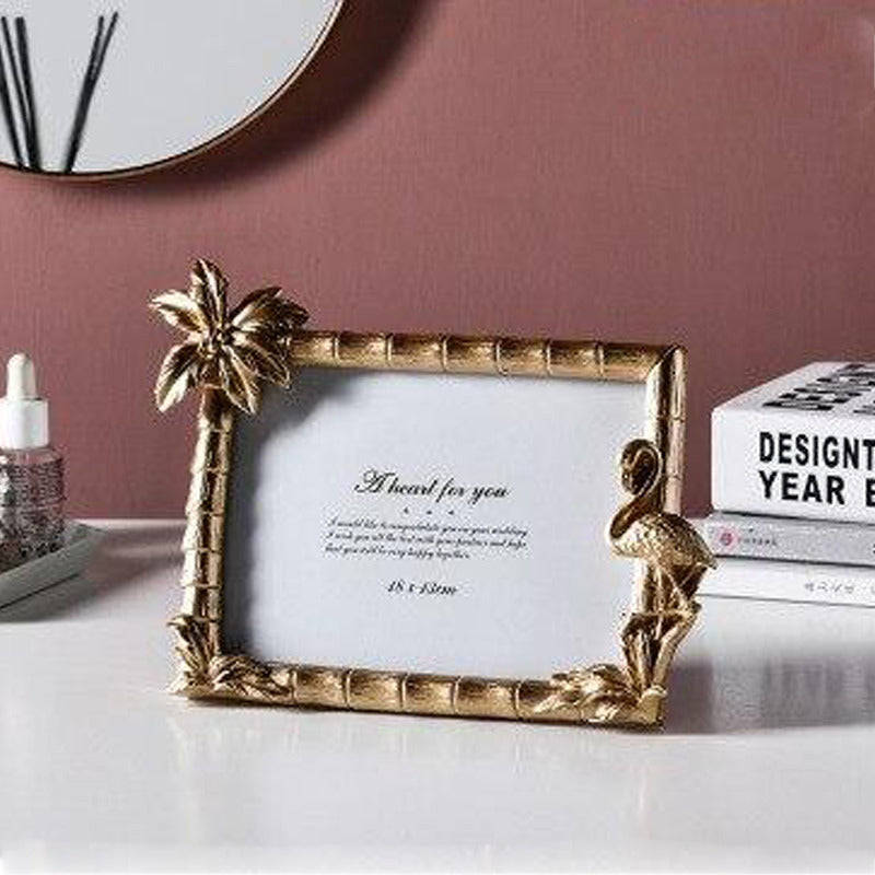 Tropical Ornate Photo Frame Desk Photo Frame June Trading Tropical Ornate  