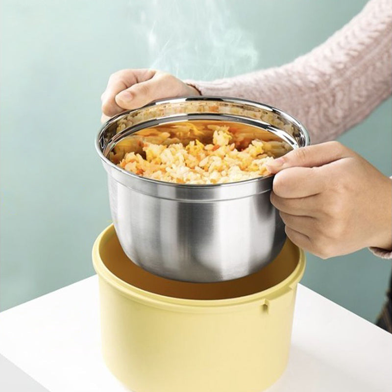 Stack Your Lunch Heat Insulated 3-Layer Lunch Pack Lunch Boxes June Trading   