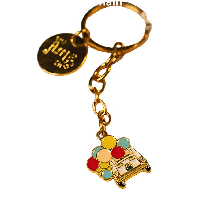 Personalised alphabet keychain