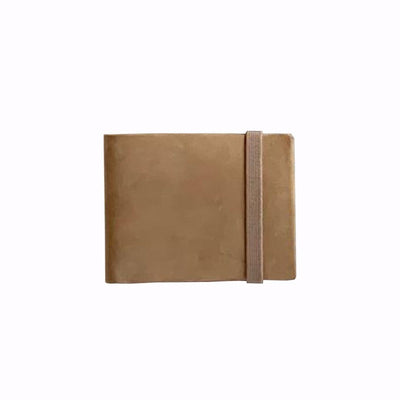 Sand Walker - Bi Fold Leather Wallet Wallet Pipa Box   