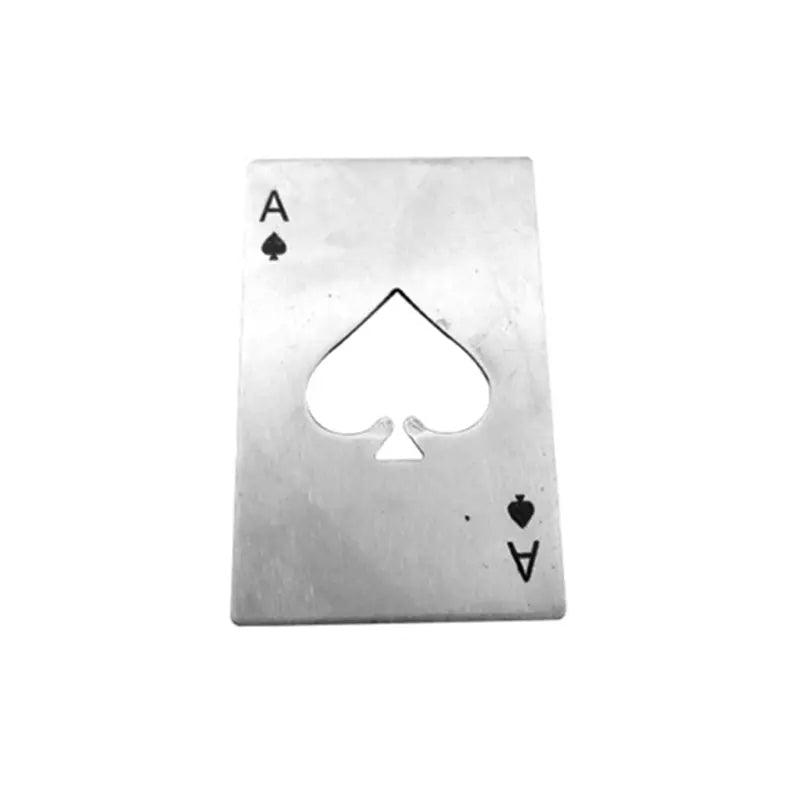Ace Fun Bottle Opener - Party Prop Utility Coral Tree Silver  