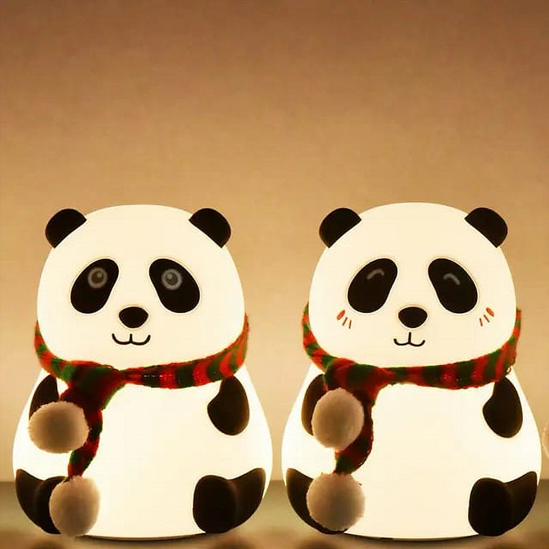 Silicon Touch Panda Lamp Desk Lamps Coral Tree   