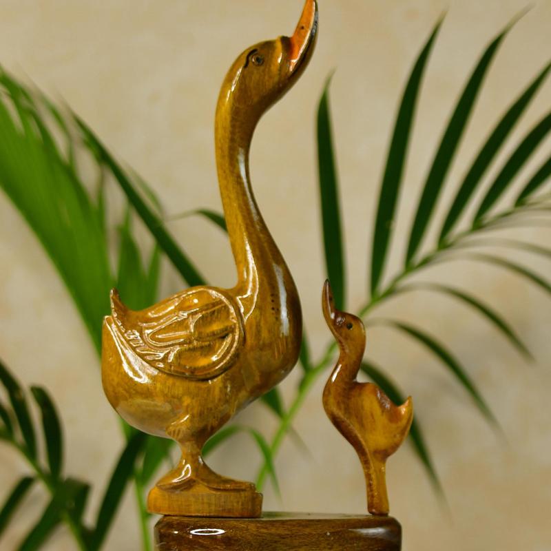 The Mama and Baby Duck