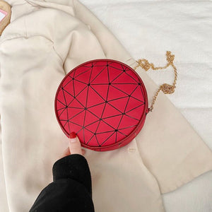 Round Geometric Sling Bag  June Trading   