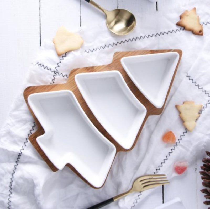 Christmas Tree Shaped Serving Tray
