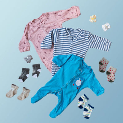 Baby Pink Owl Print Romper Set - (Pack of 10) Baby Gift Set June Trading   