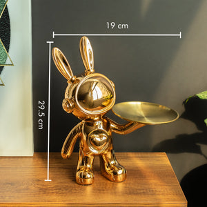 Gold Soul Bunny Sculpture Artifacts The June Shop   