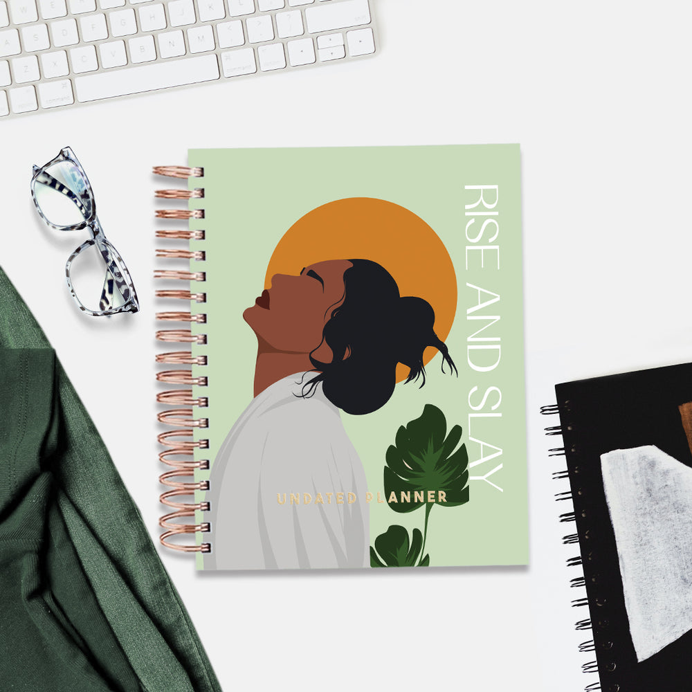 Rise & Slay — Undated Planner