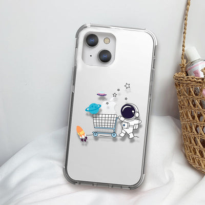 Spaceman Shopping iPhone XS Clear Shockproof Case iPhone XS June Trading   