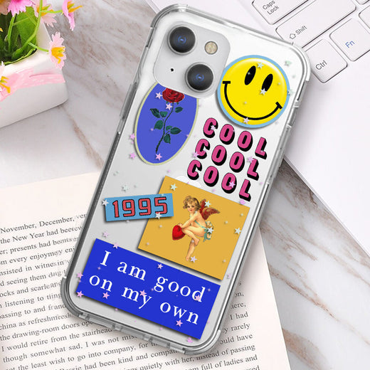 Cool Cool Cool iPhone 13 Pro Max Clear Shockproof Case iPhone 13 Pro Max June Trading   