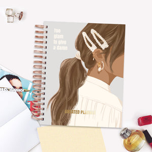 Undated Yearly Planner - Too Glam To Give A Damn (2023 Collection) + Ultimate Sticker Book Undated Planners June Trading   