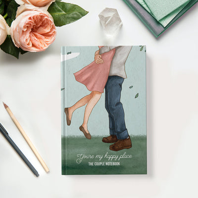 The Couple Notebook - You're My Happy Place Couple Notebook June Trading   